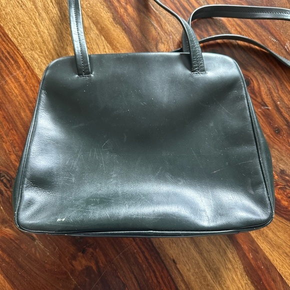 Granello by PRADA Leather Shoulder Bag Made in Italy green - Picture 11 of 13